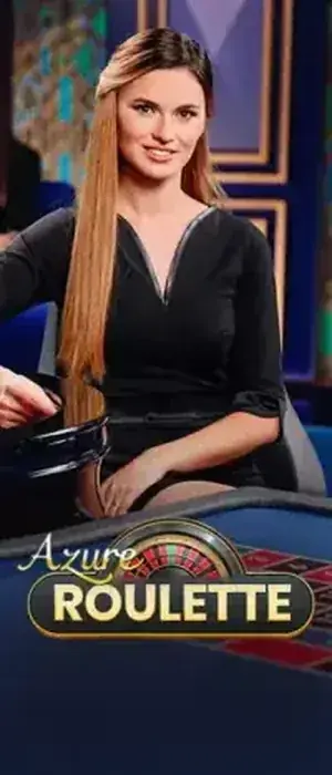 Živý stůl Azure Roulette od Evolution